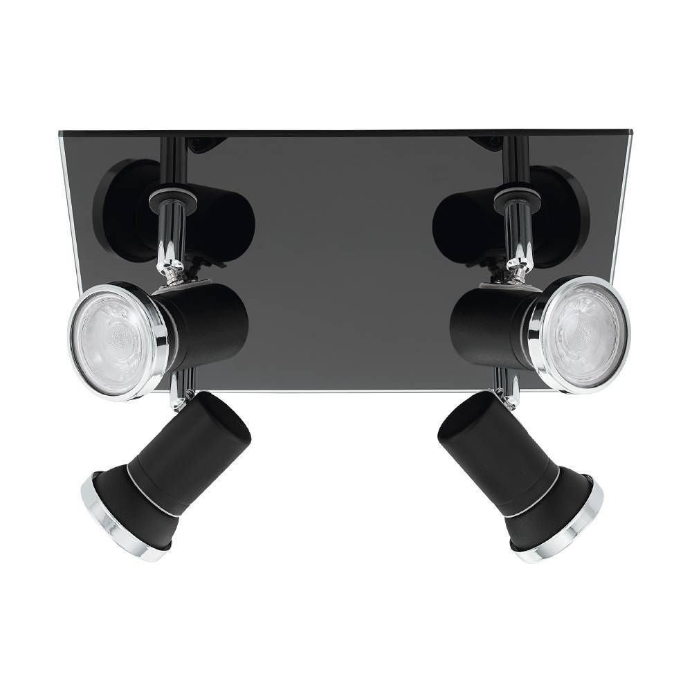 Spot Tamara 1 noir et chromé (33678)
