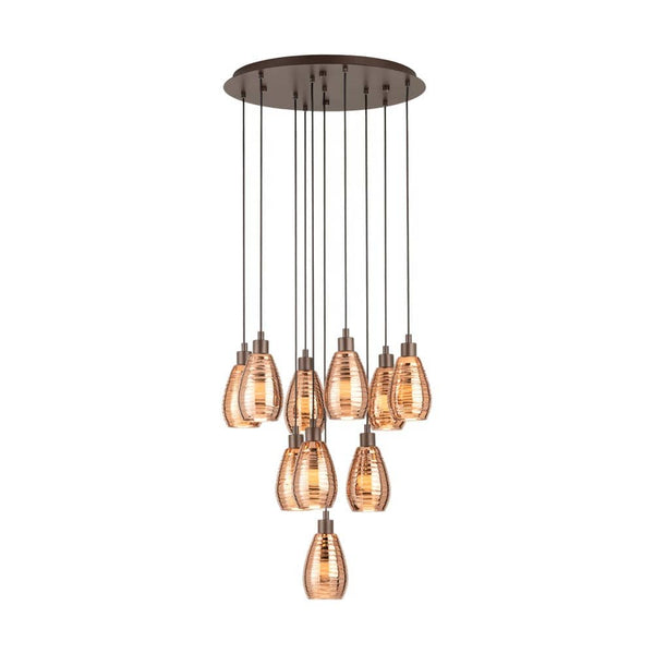 Suspension luminaire | Siracusa Cuivrée