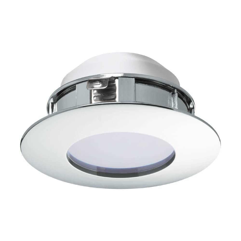 Spot Pineda PRO chromé, Ø 7,8 cm