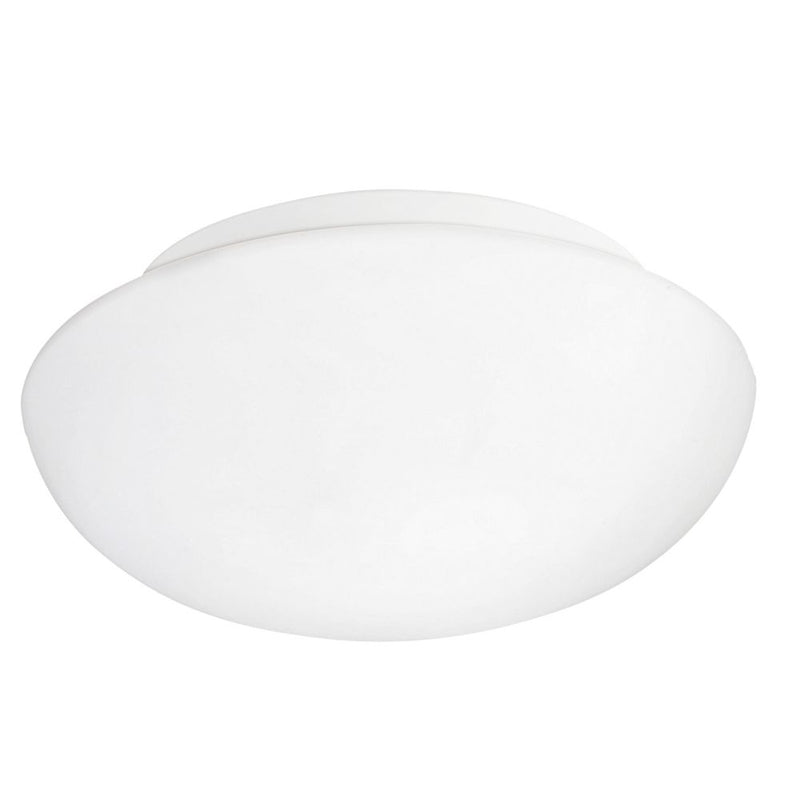 Applique murale Ella blanche, verre, Ø 28 cm