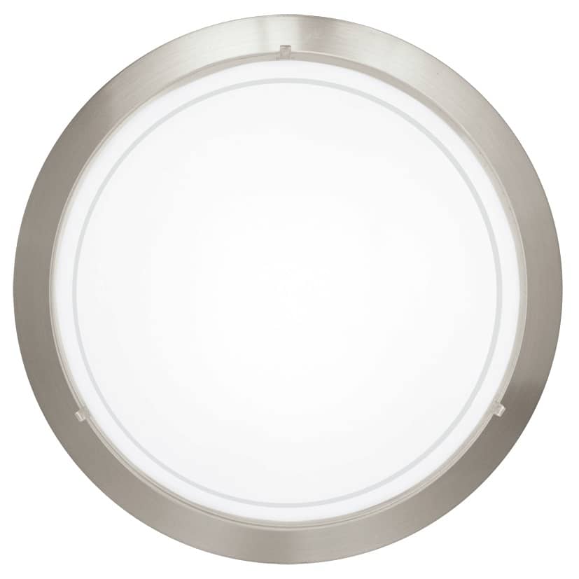Plafonnier Planet 1 nickel satiné