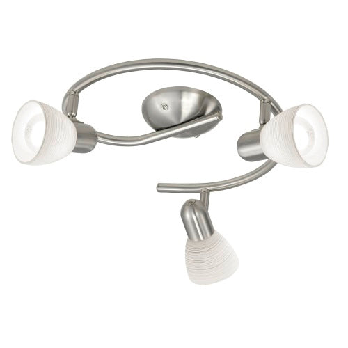 Luminaire plafonnier | Dakar 1 Nickel