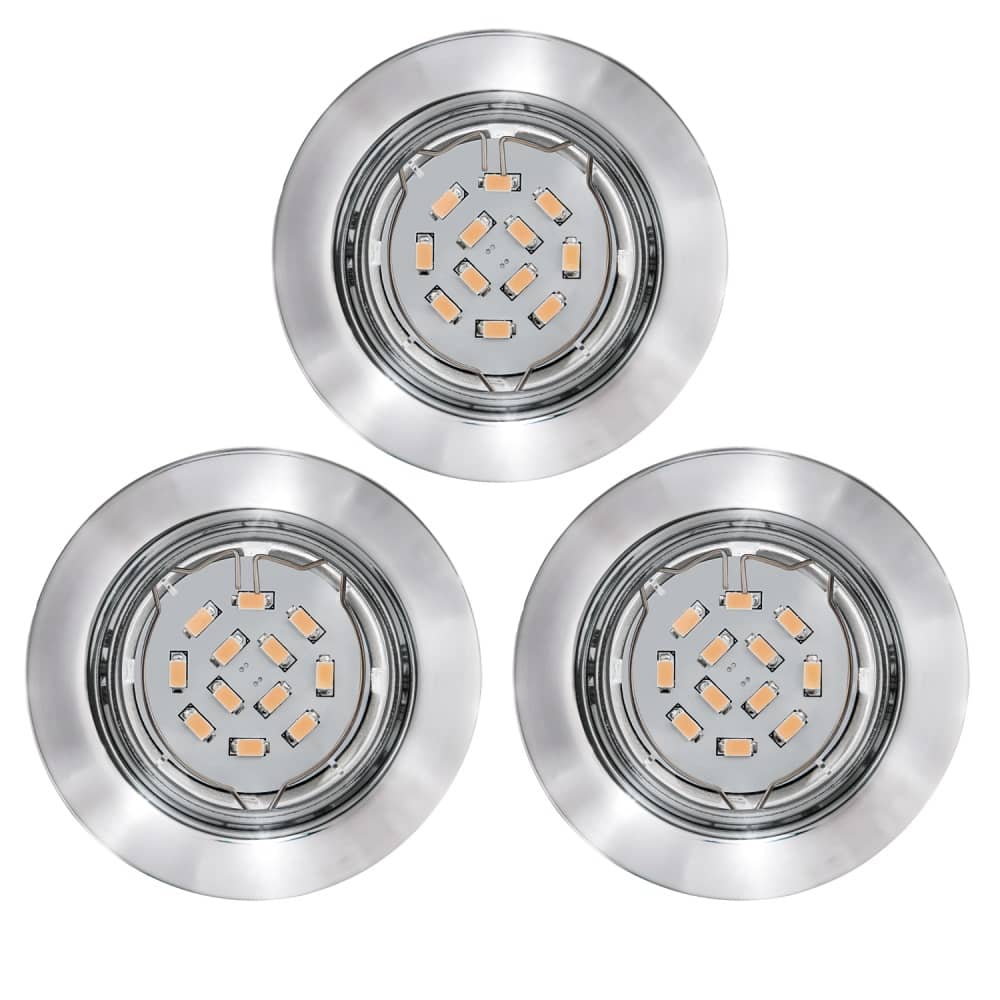 Spot encastrable Peneto chromé, Ø 8,7 cm