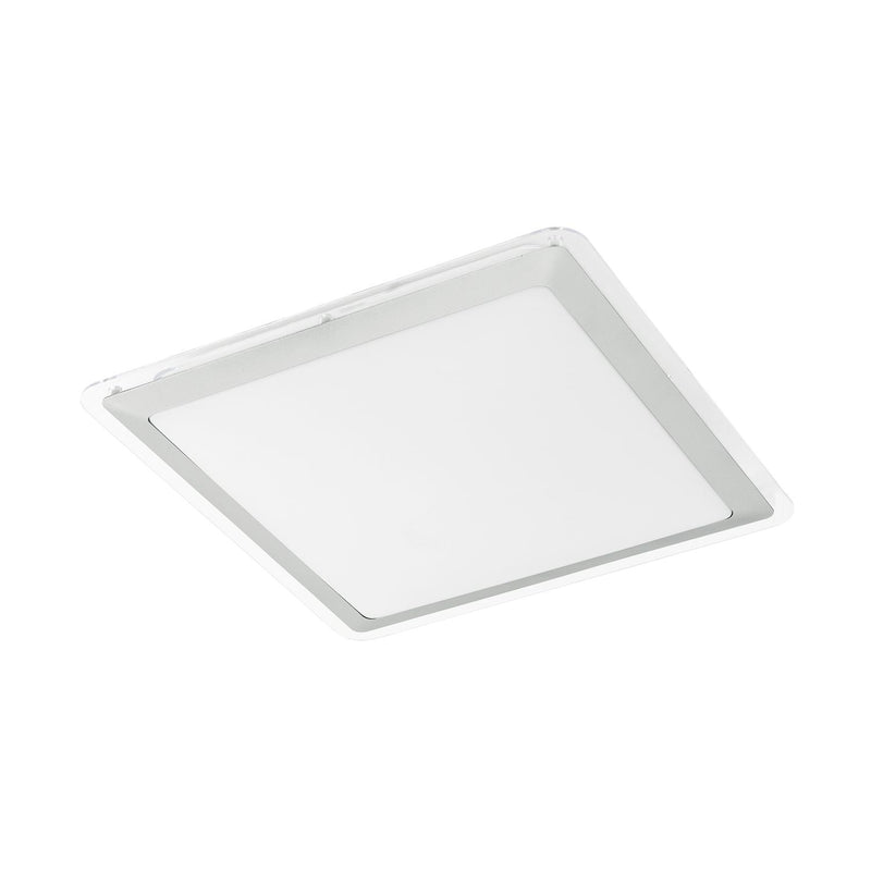 Plafonnier Competa 1 blanc, L 34 cm
