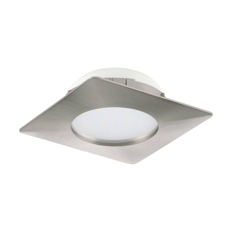 Spot encastrable Pineda nickel, L 10,2 cm