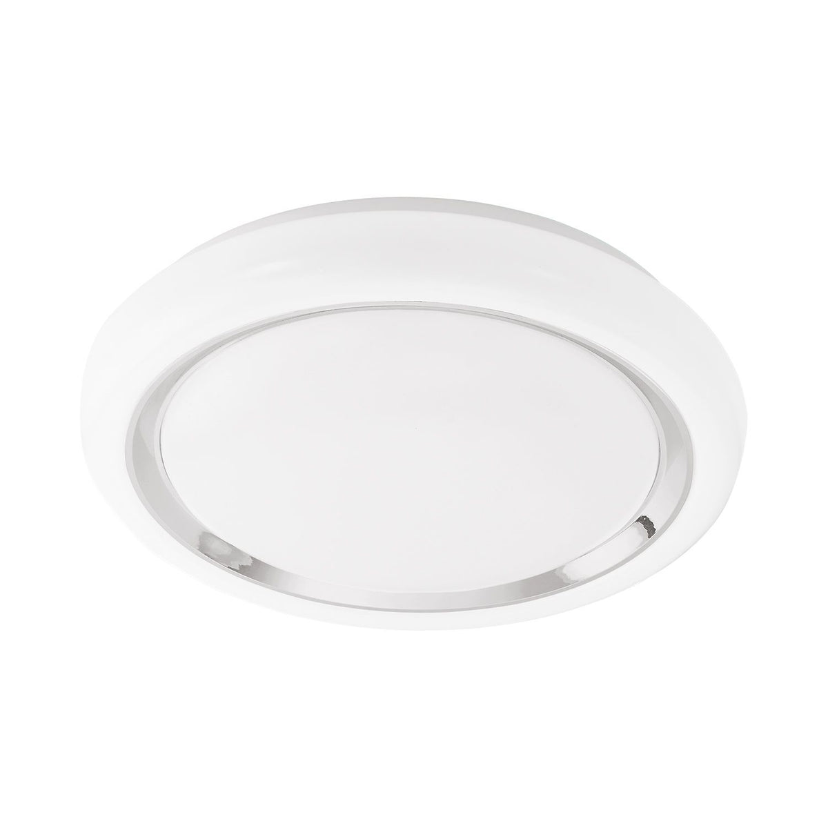 Plafonnier Capasso blanc, Ø 34 cm