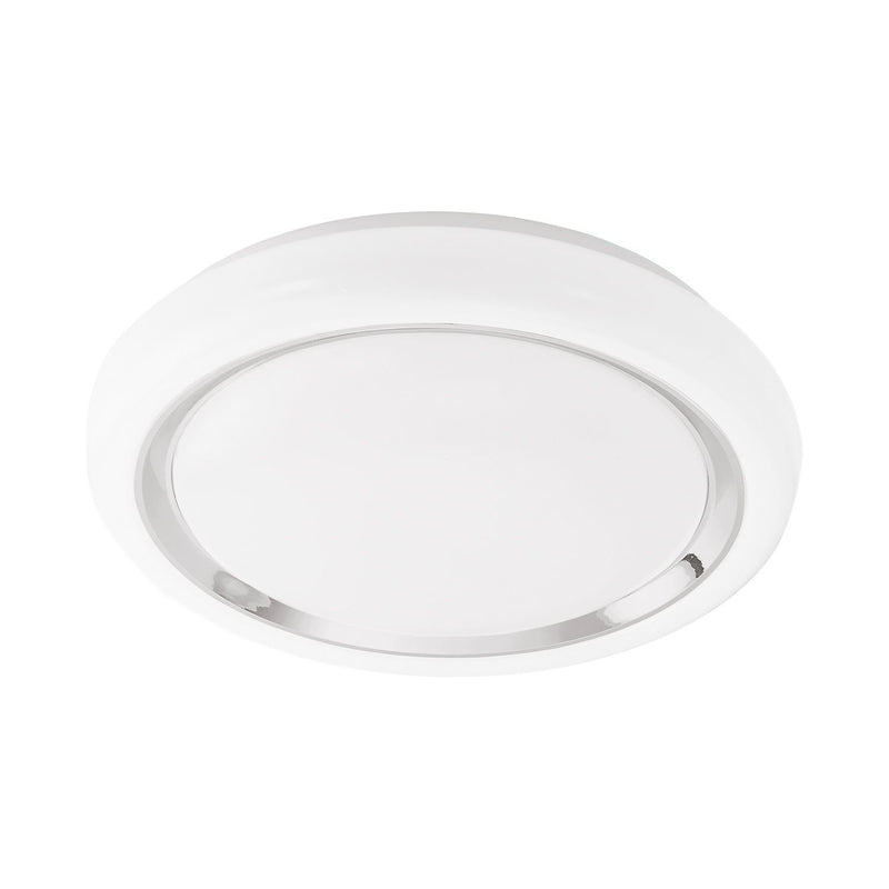 Plafonnier Capasso blanc, Ø 34 cm