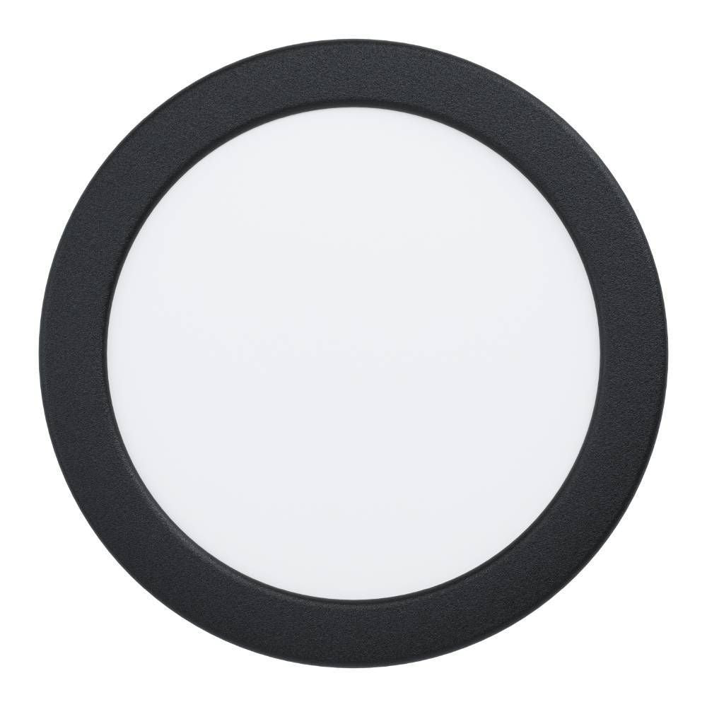 Spot encastrable Fueva 5 noir et blanc, Ø 16,6 cm (99212)