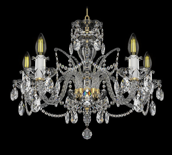 Bohemian crystal chandelier EL102501PB