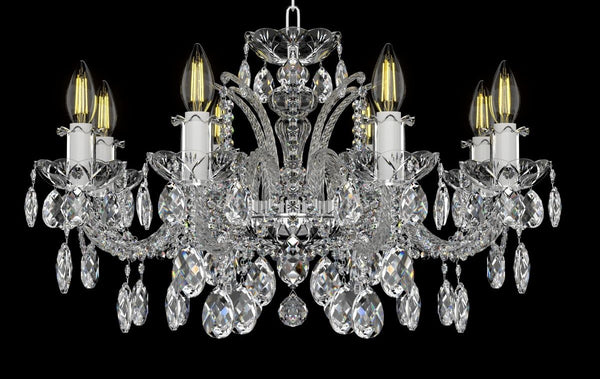 Bohemian crystal chandelier