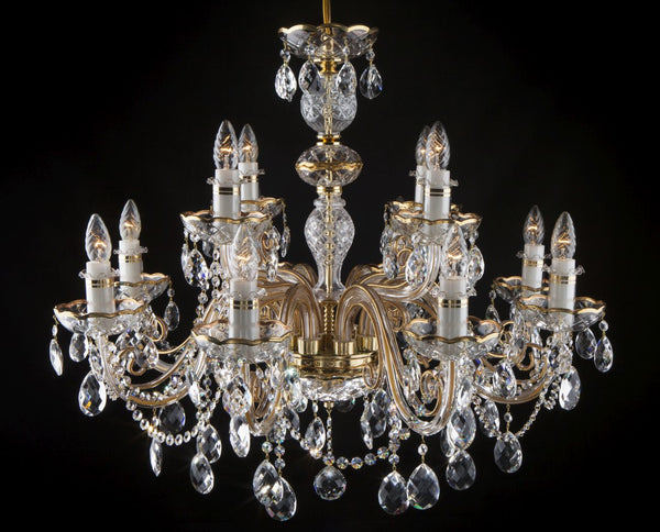 Bohemian crystal chandelier EL1031201ZLPB