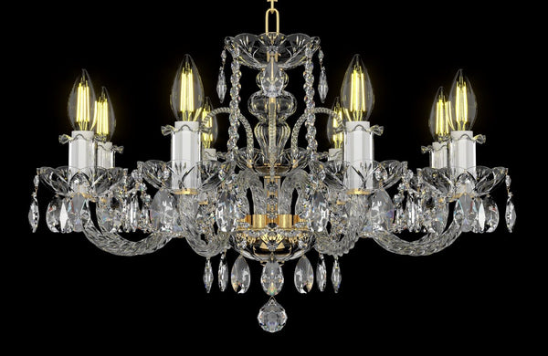 EL104802ACPB Crystal Chandelier