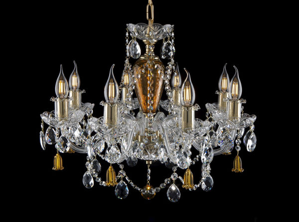 Bohemian crystal chandelier