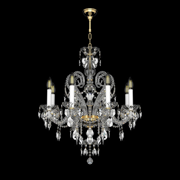 Bohemian crystal chandelier EL138801PB