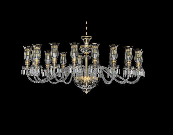 EL6781603ABTOVAL Crystal Chandelier