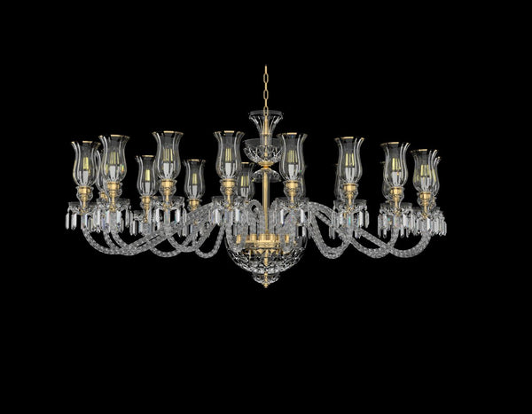 EL6781603TOVAL Crystal Chandelier