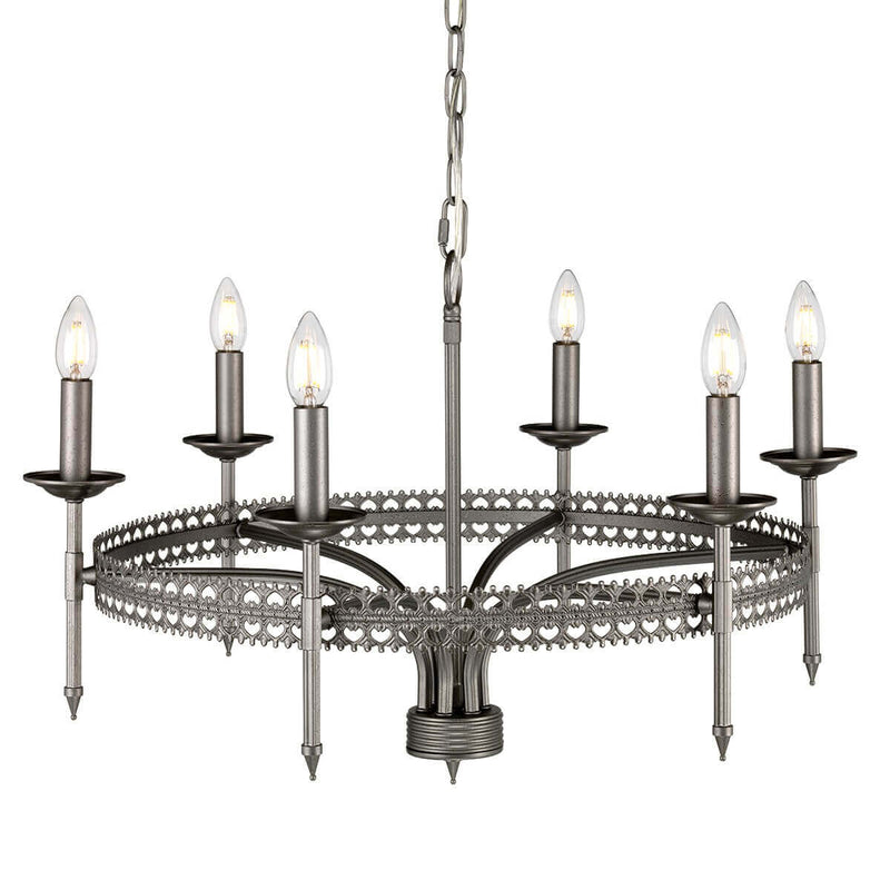 Lustre Crown 6 lumières
