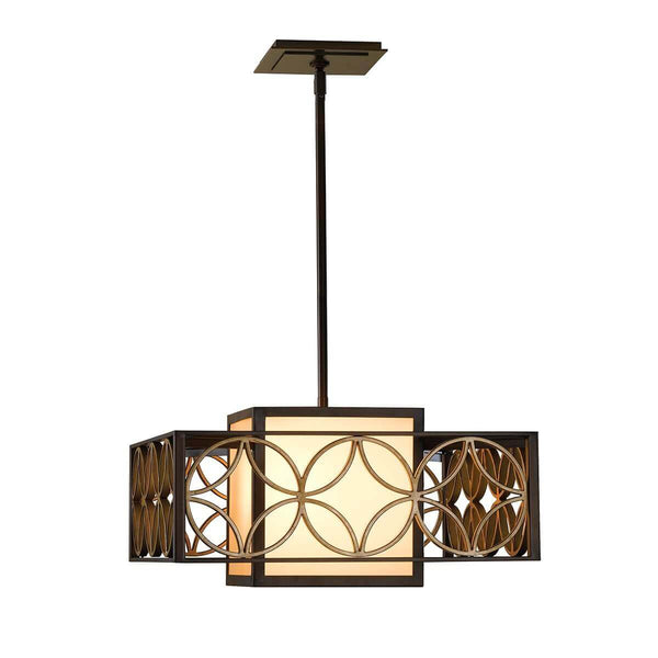 Lustre Remy bronze et doré