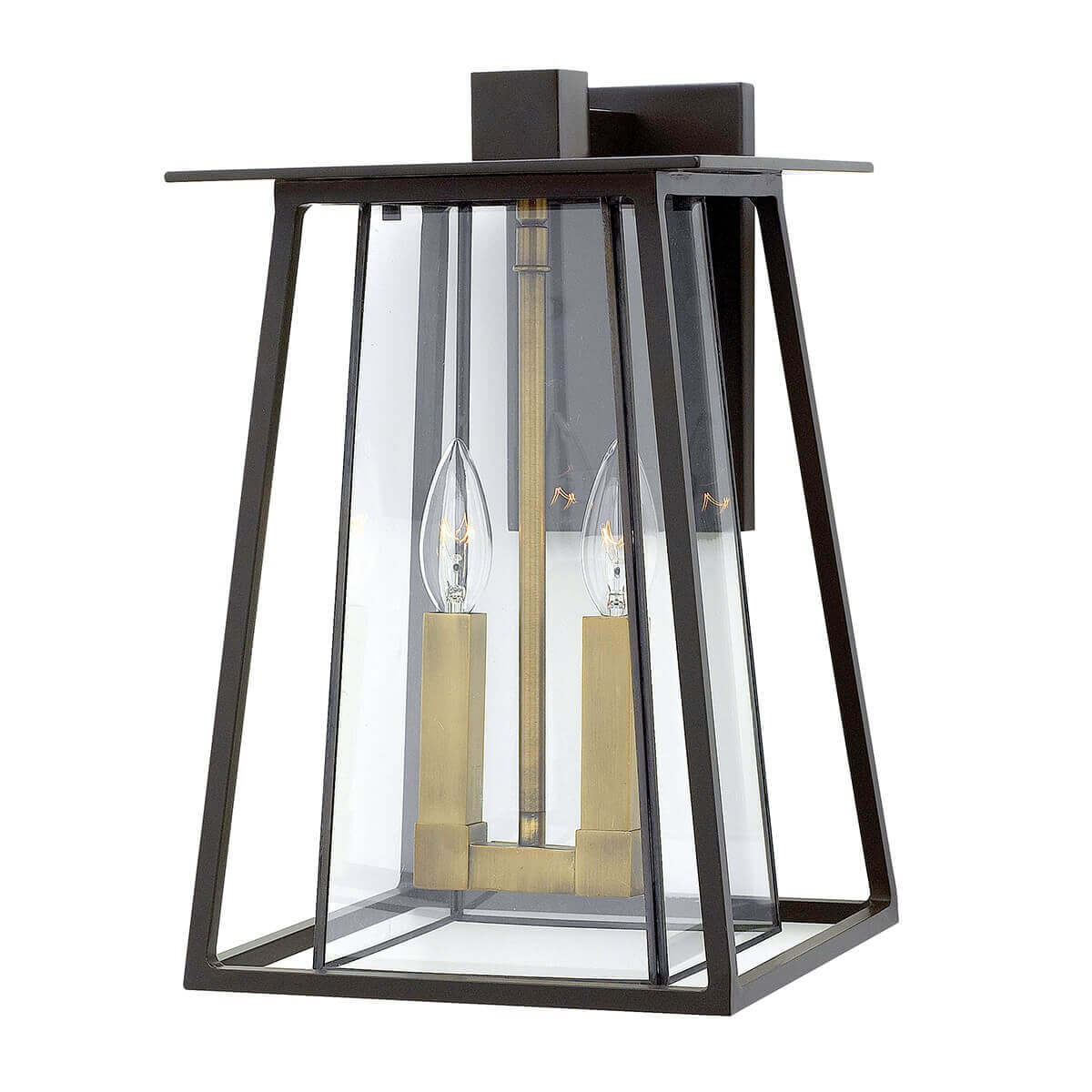 Applique extérieure Walker 2 lumières bronze
