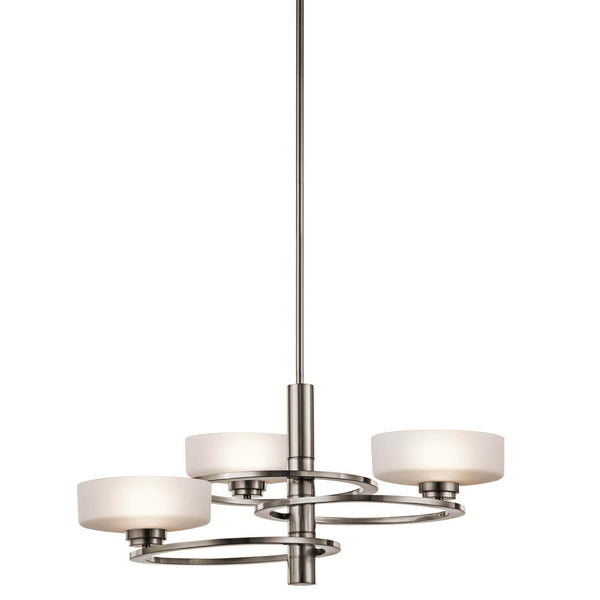 Lustre Aleeka 3 lumières, verre