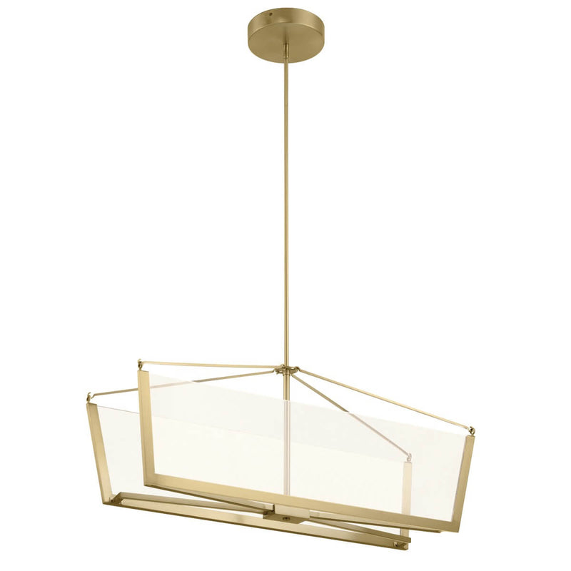 Lustre Calters doré