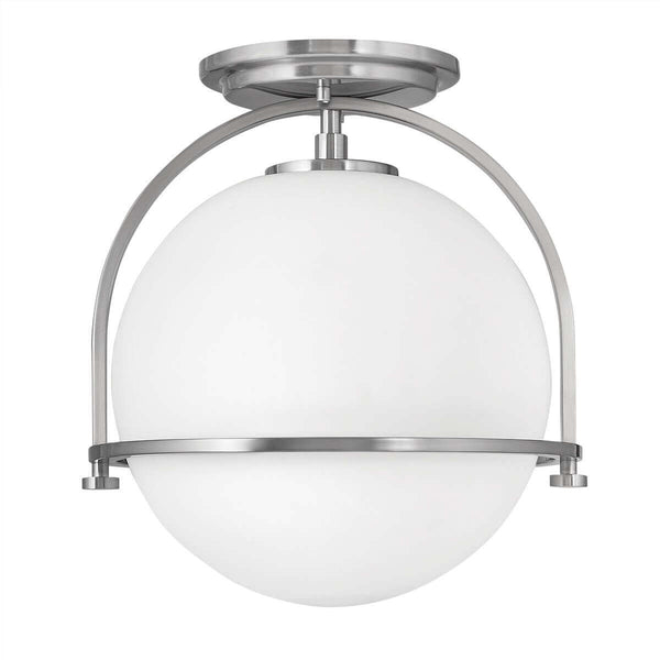 Luminaire plafonnier | Opal Nickel