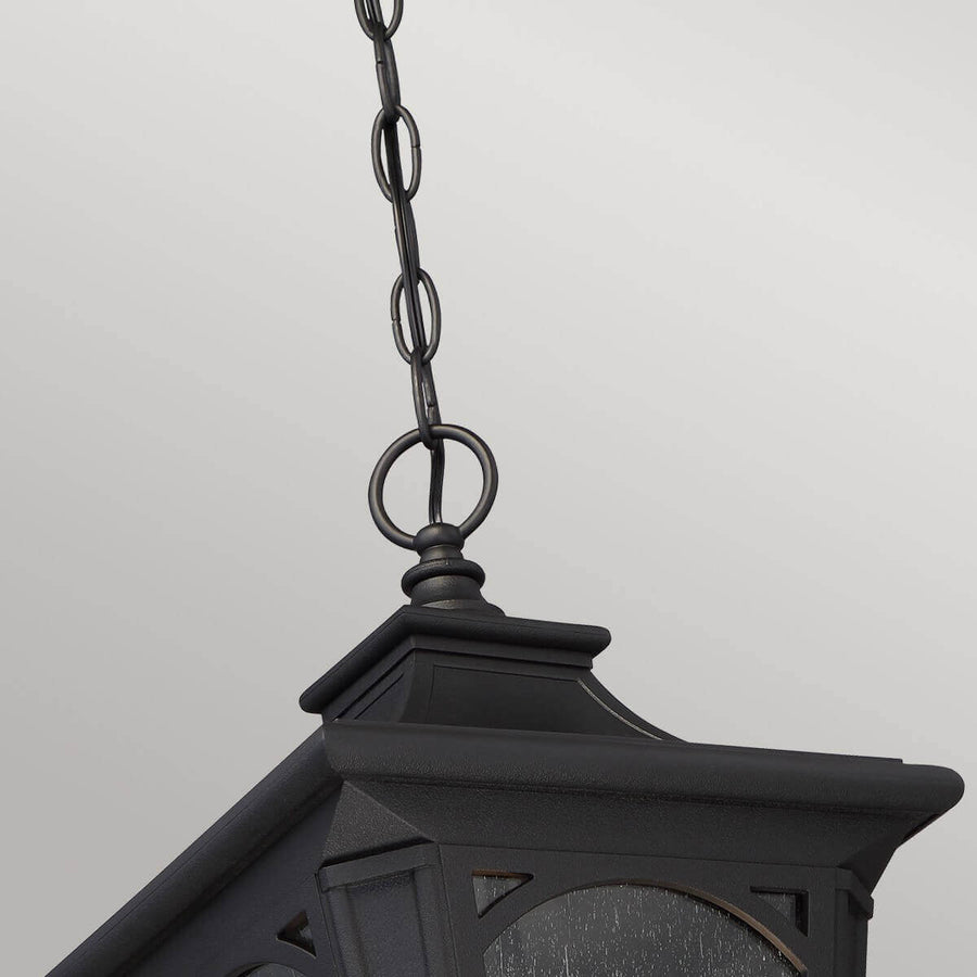Suspension extérieure Bedford noire