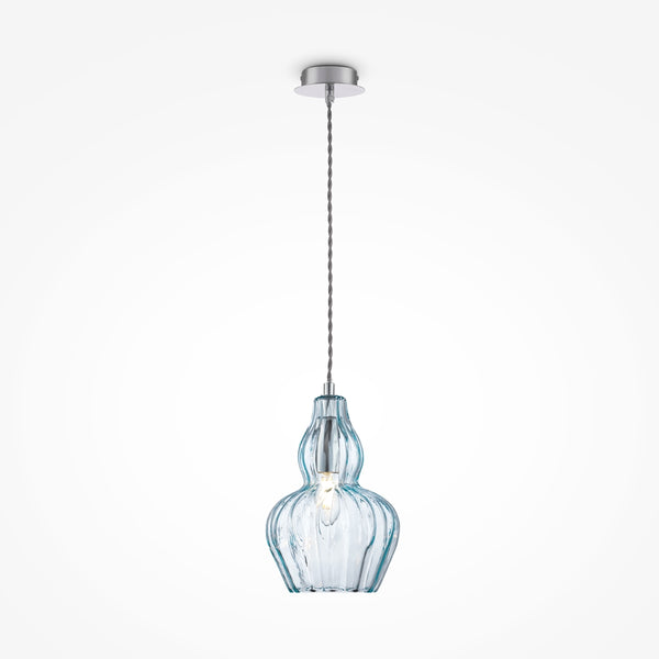Eustoma Silver pendant light