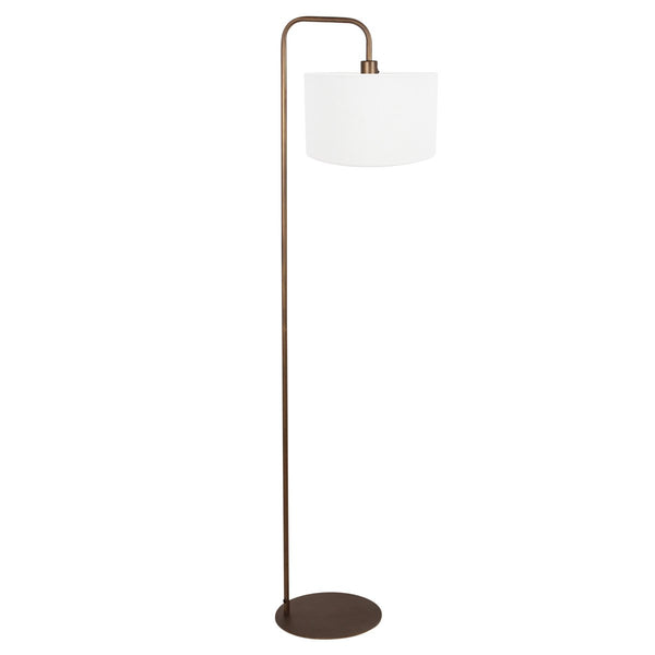 Forma bronze floor lamp