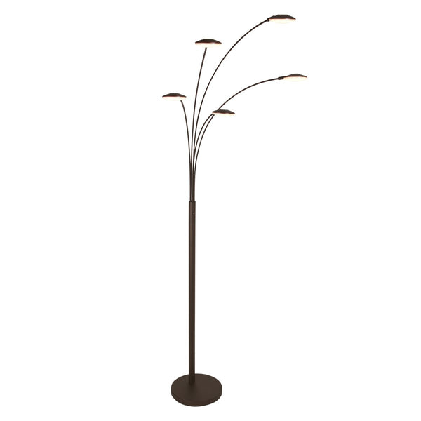 Synna brown floor lamp