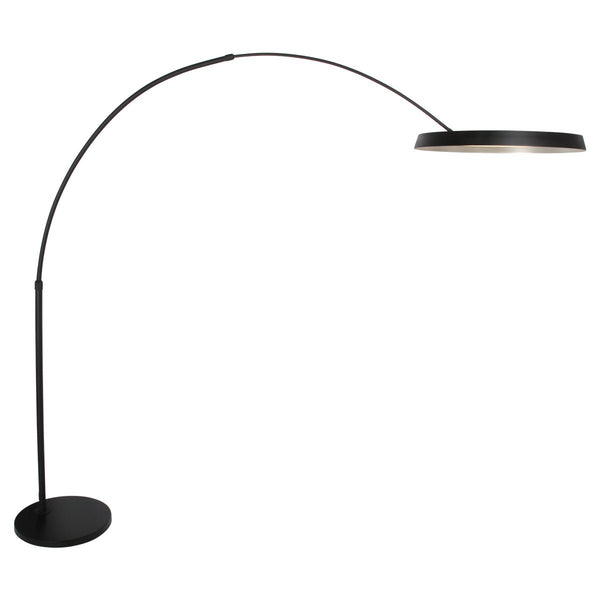 Ringlux black floor lamp