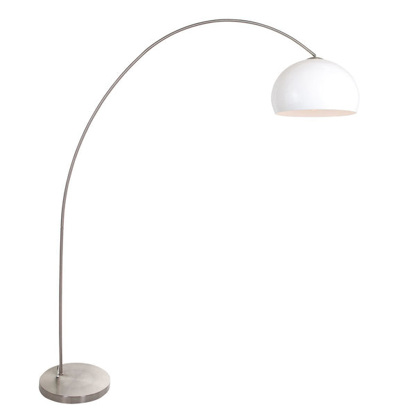 Solva silver floor lamp