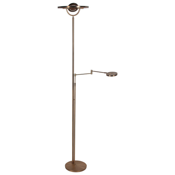 Soleil2 bronze floor lamp