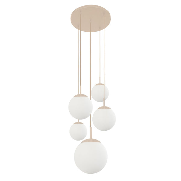 Bollique cream pendant light