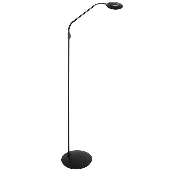 Zenith2 black floor lamp