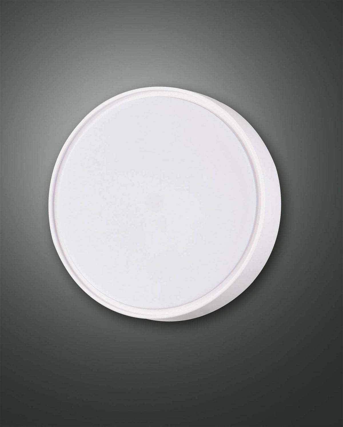 Plafonnier extérieur Hatton blanc, Ø 25 cm (3226-61-102)