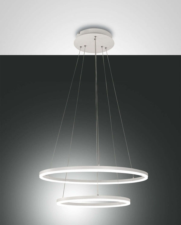 Suspension Giotto blanche, Ø 60 cm (3508-45-102)
