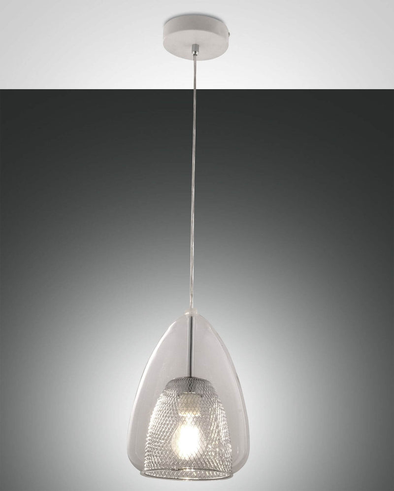 Suspension Britton transparente