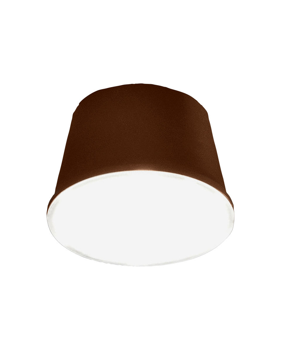 Projecteur extérieur Armanda rouille, Ø 10 cm
