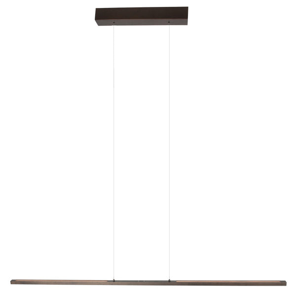 Brown band pendant light