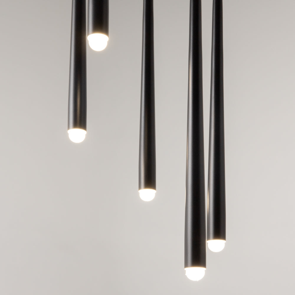 Cascade Suspension luminaire noir