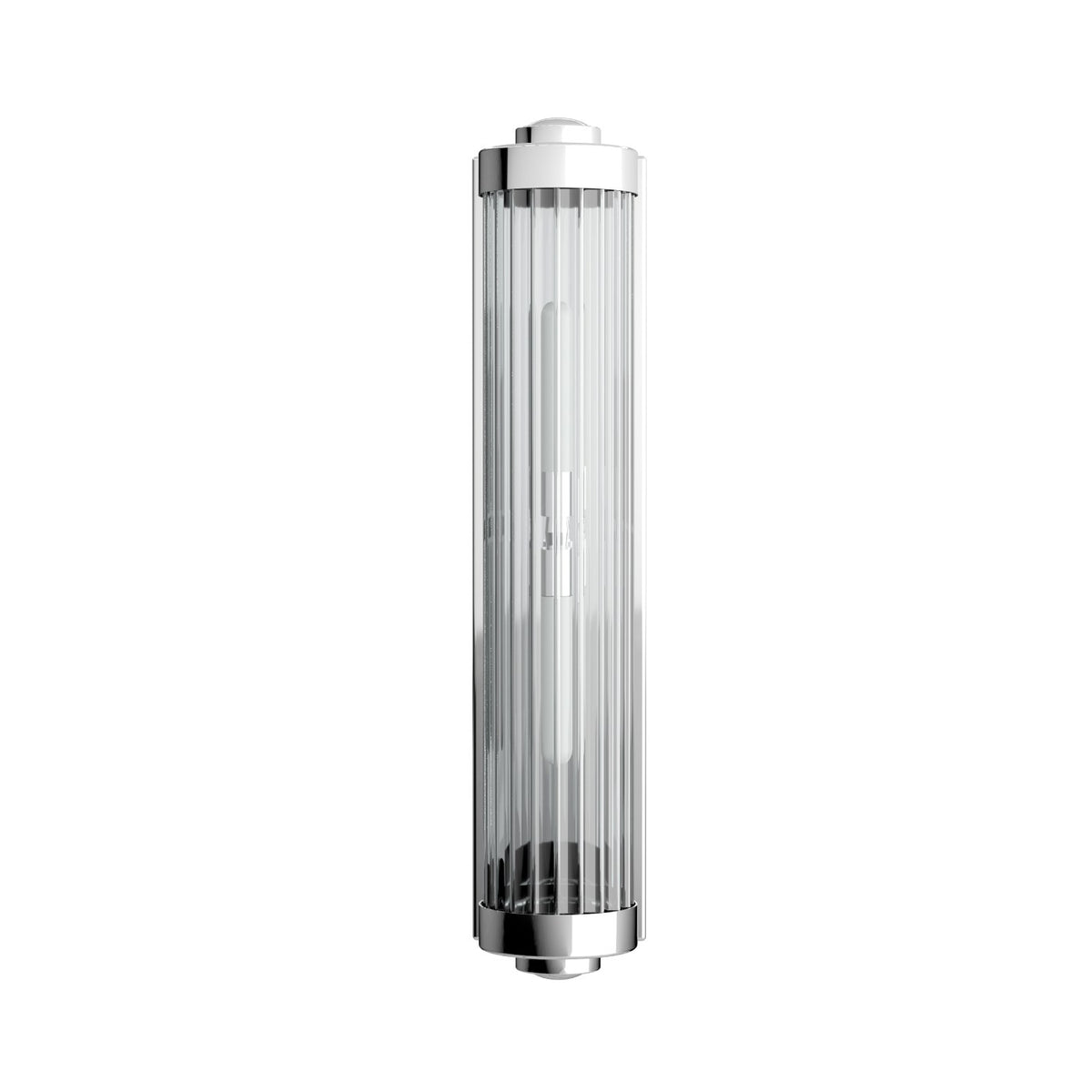 Applique murale Fumi, verre, IP44
