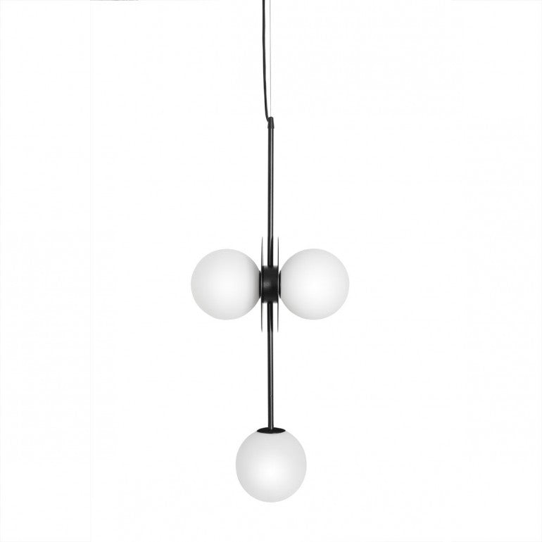 Suspension luminaire FURIKO B Noir