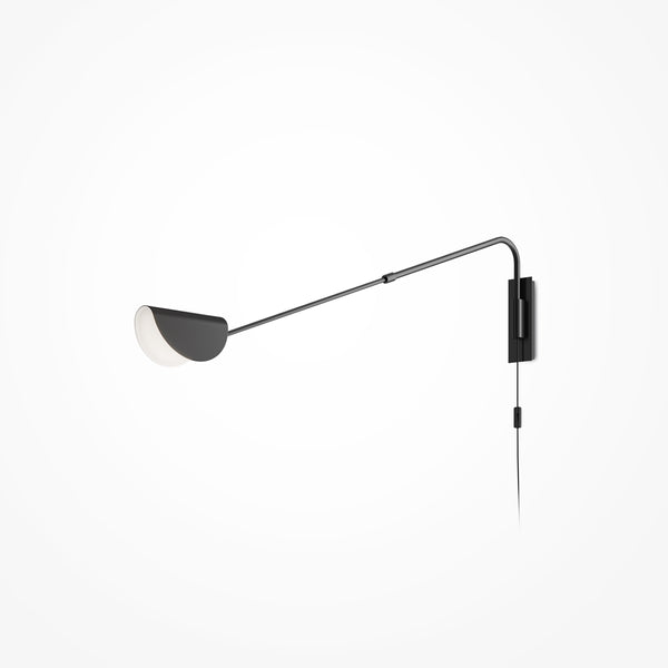 Mollis Black Wall Lamp