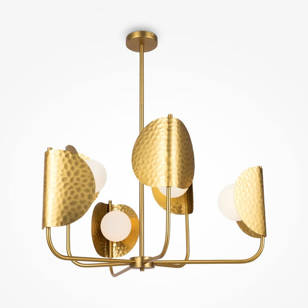 Tropic gold pendant light