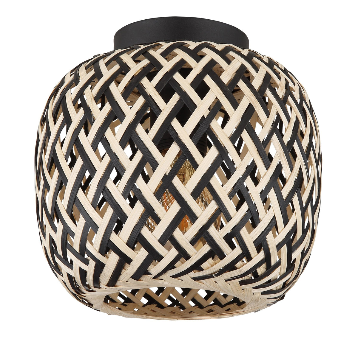 Plafonnier Colly noir mat