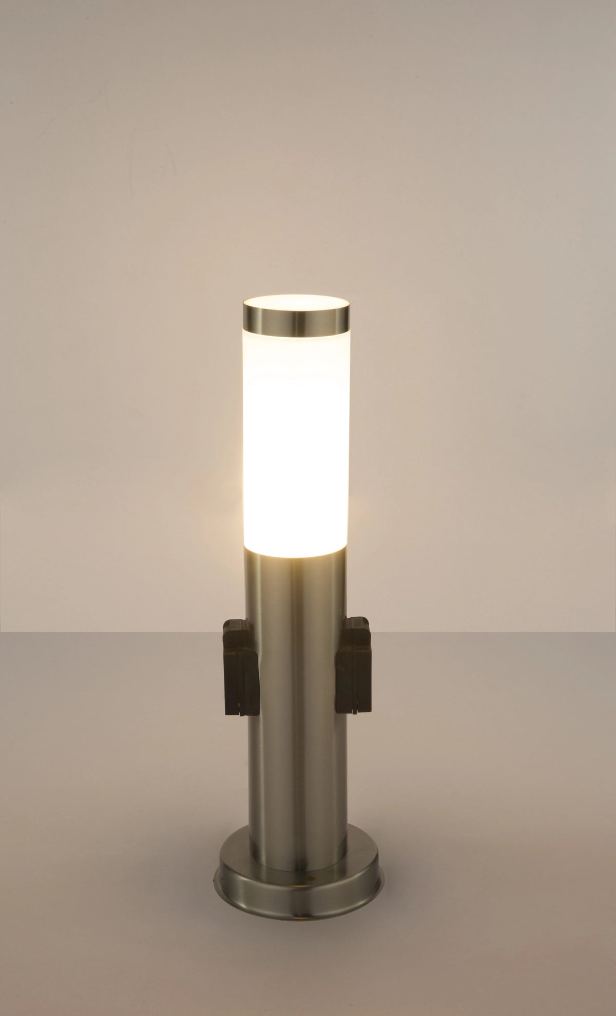 Luminaire extérieur Blug inox, H 45 cm
