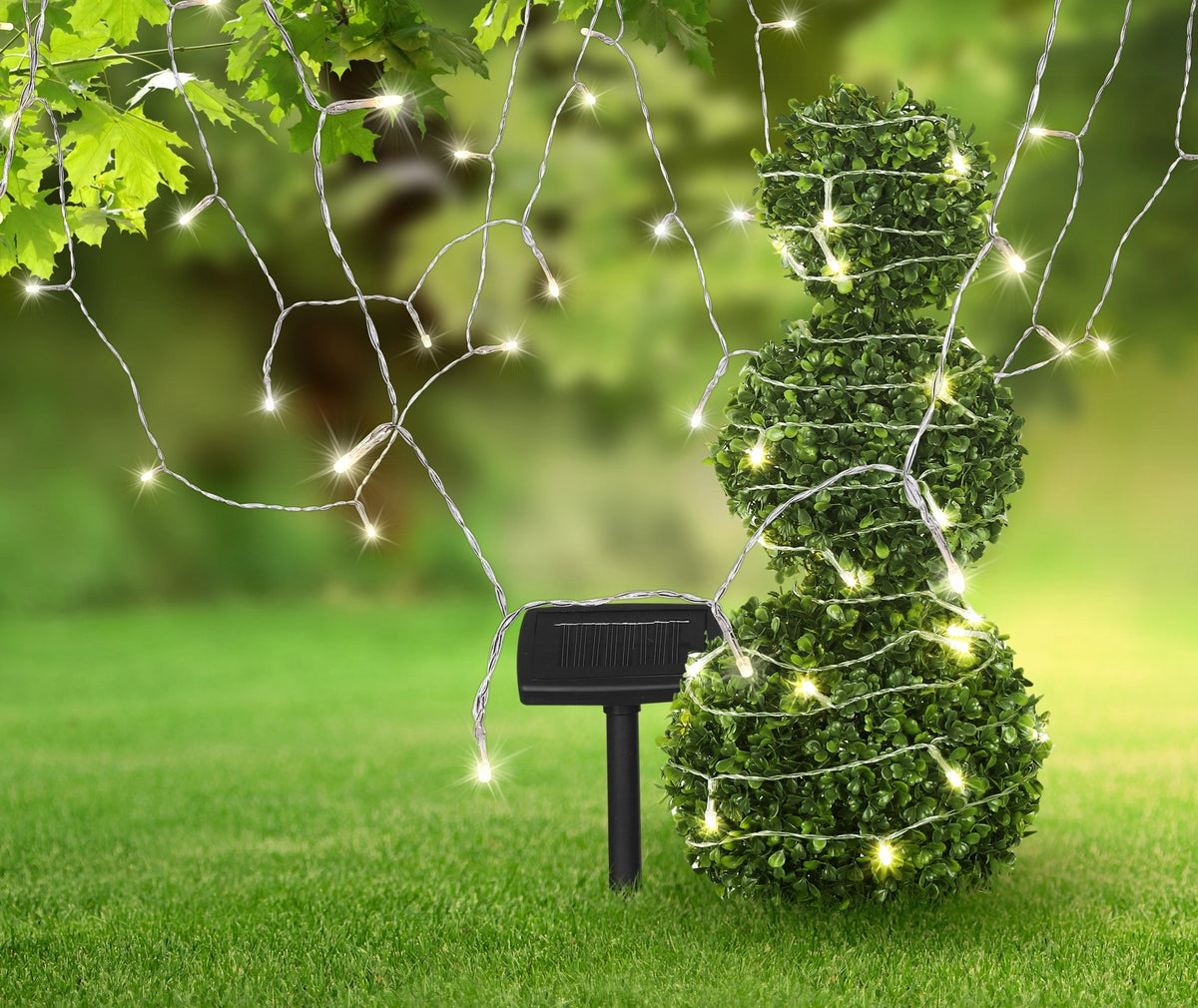 Guirlande lumineuse Solar noire