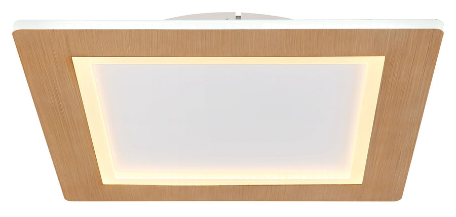 Plafonnier Clay blanc, L 40 cm