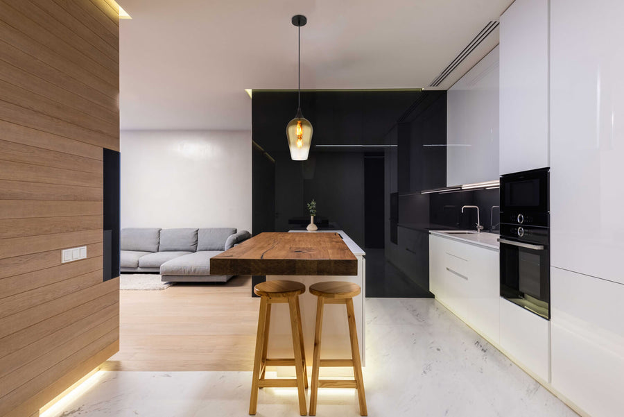 Suspension Lavus noire mat (15552H2)